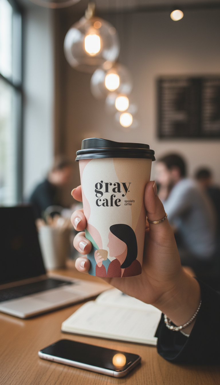 Gray Cafe - Packaging Design · Saudi Arabia - eje