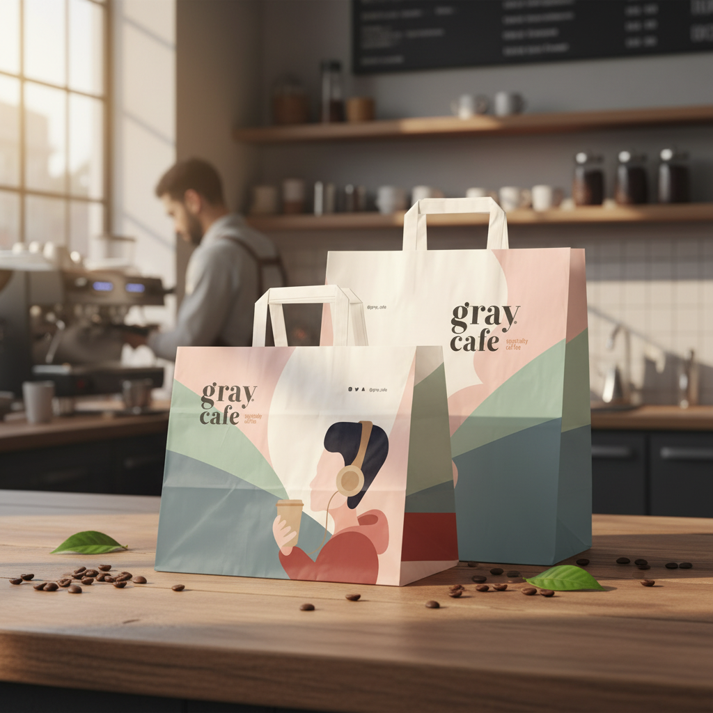 Gray Cafe - Packaging Design · Saudi Arabia - eje