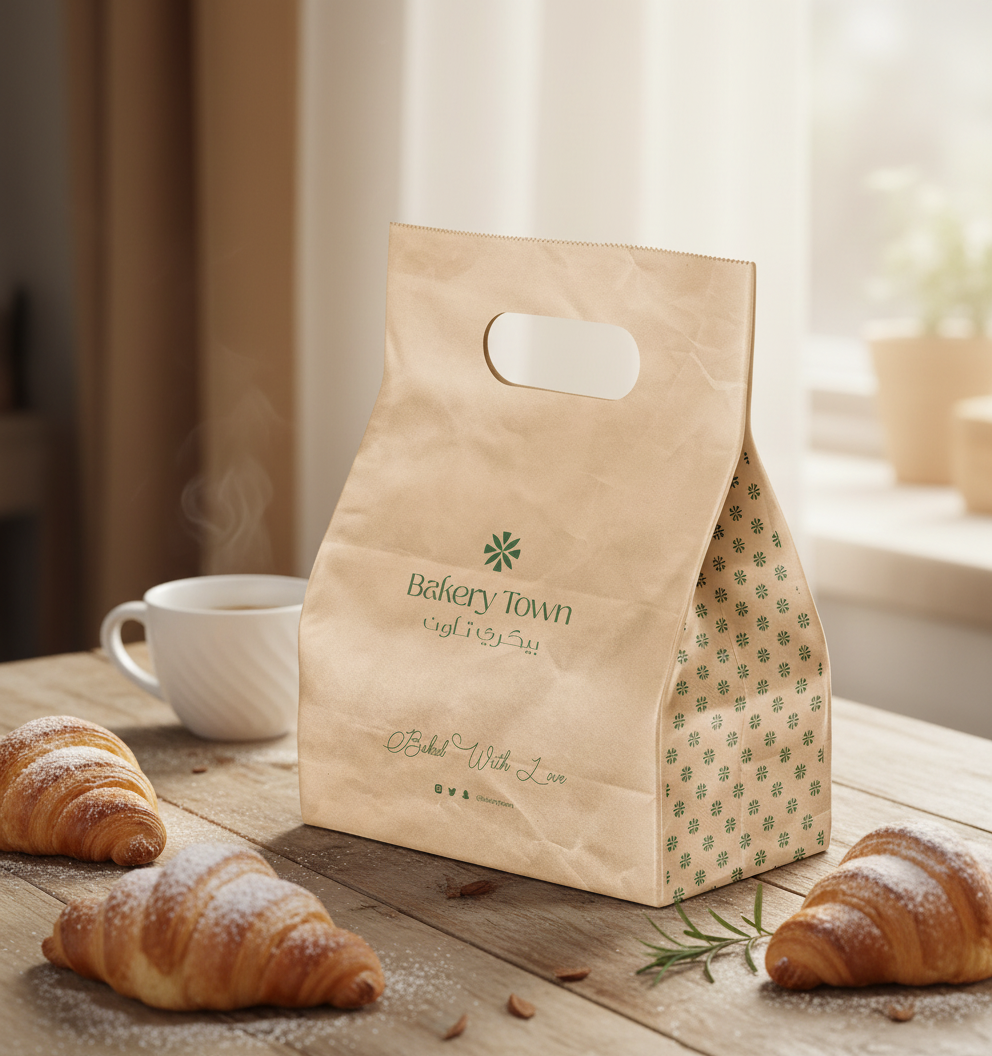 Bakery Town · Branding · Saudi Araiba - eje