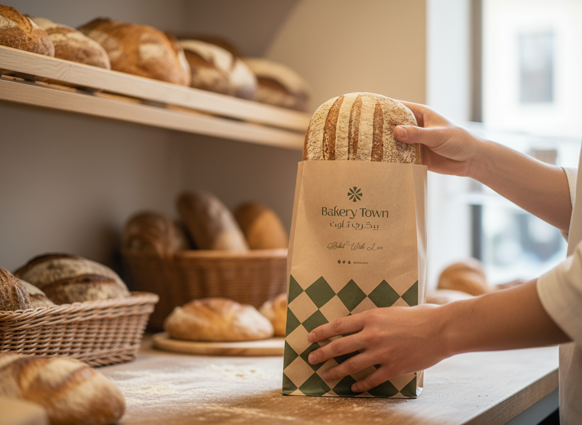 Bakery Town · Branding · Saudi Araiba - eje