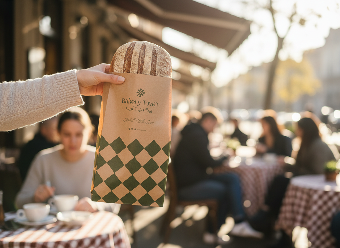 Bakery Town · Branding · Saudi Araiba - eje