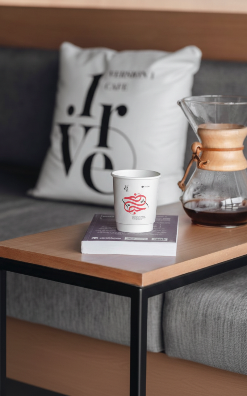 Version 1 Café  · Branding · Saudi Arabia - eje