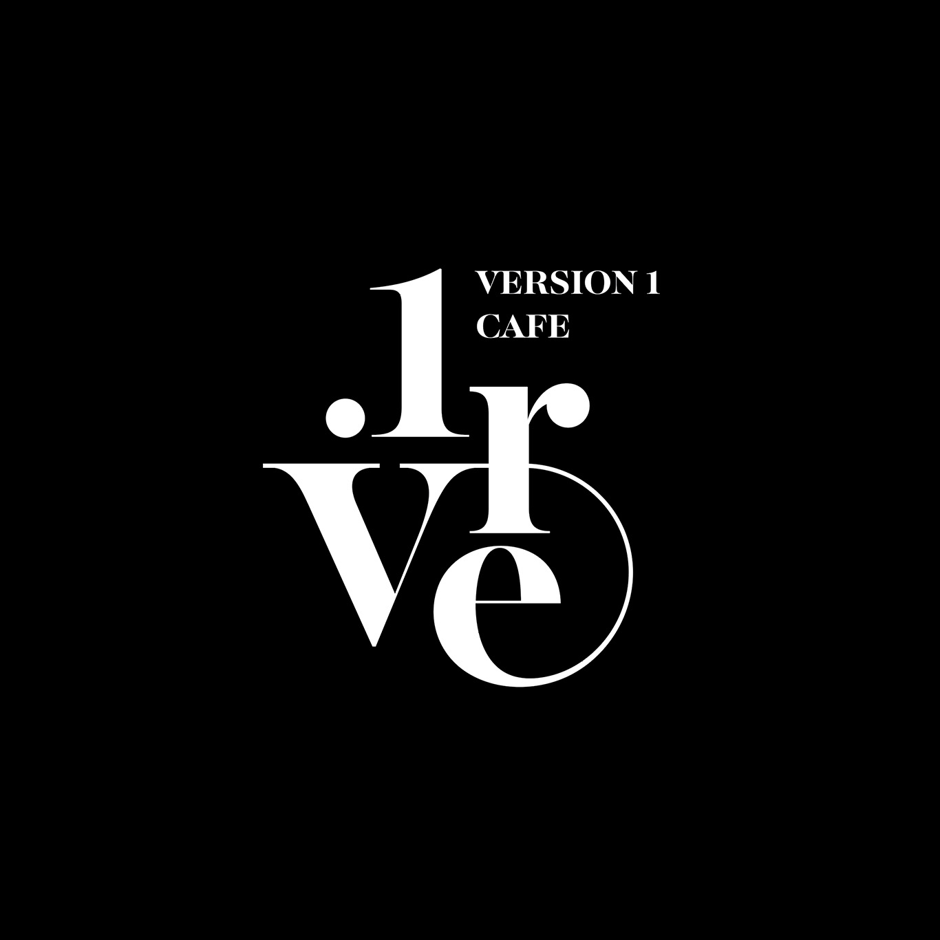 Version 1 Café  · Branding · Saudi Arabia - eje