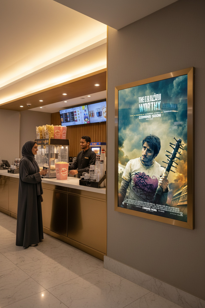 The Worthy · Movie Title Treatment · UAE - eje