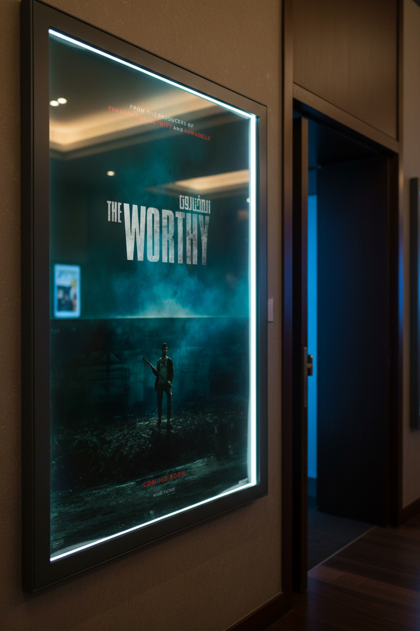 The Worthy · Movie Title Treatment · UAE - eje