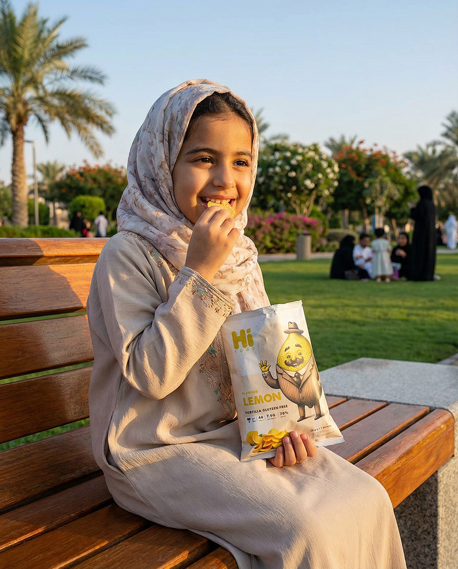 Hi Food · Packaging Design · KSA - eje