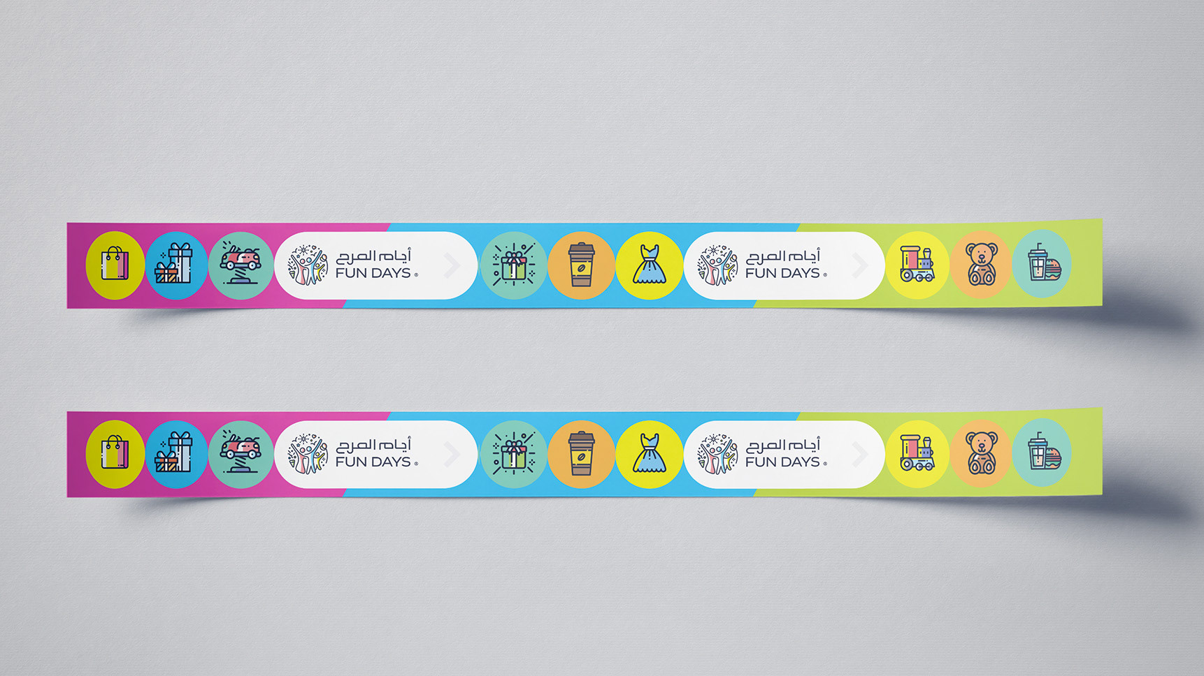 Fun Days · Event Branding · Saudi Arabia - eje