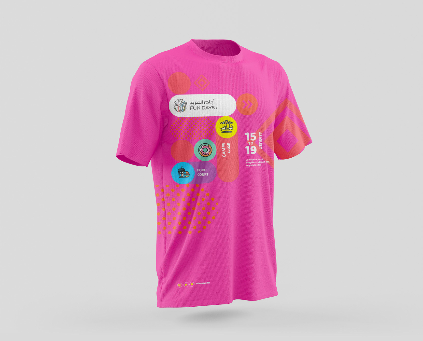 Fun Days · Event Branding · Saudi Arabia - eje