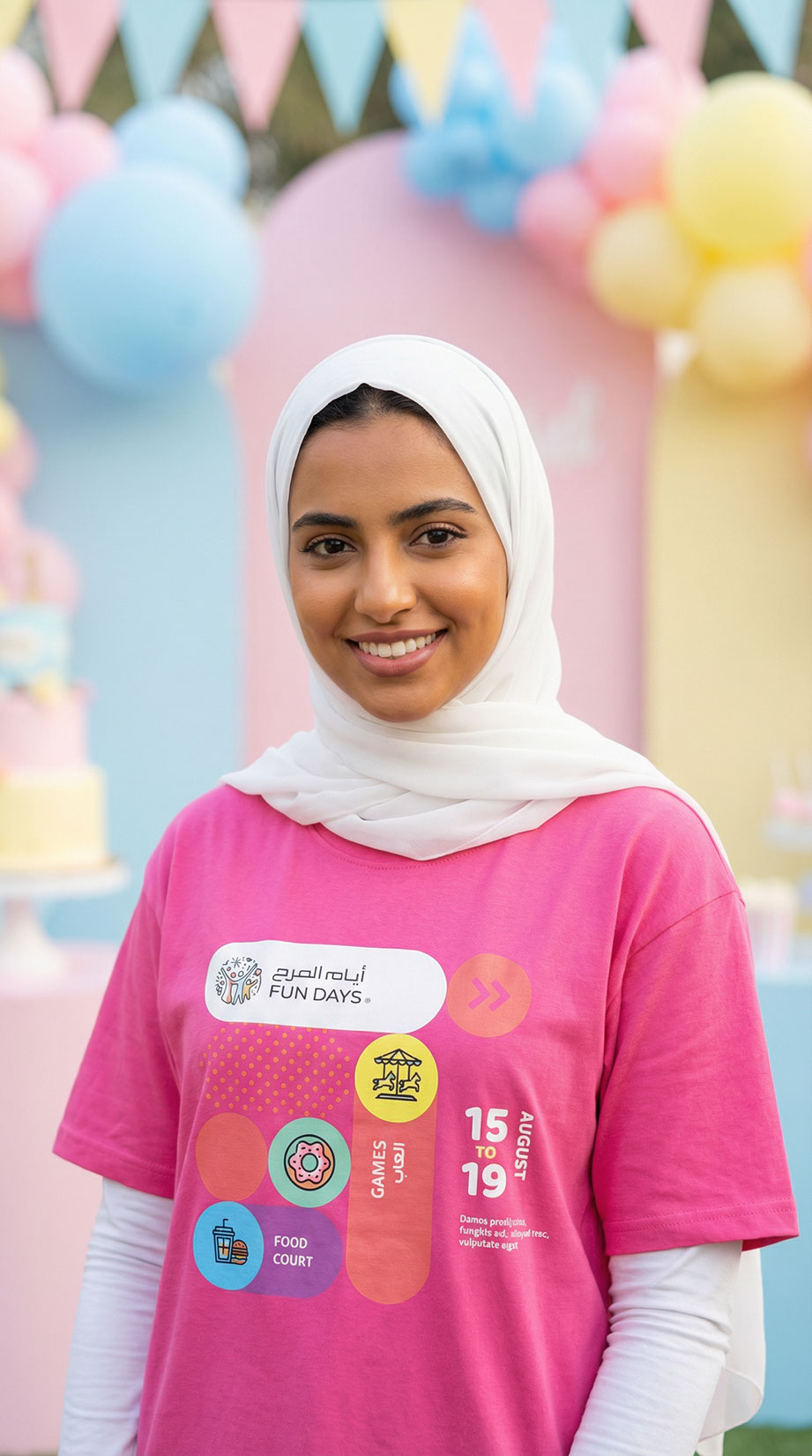 Fun Days · Event Branding · Saudi Arabia - eje