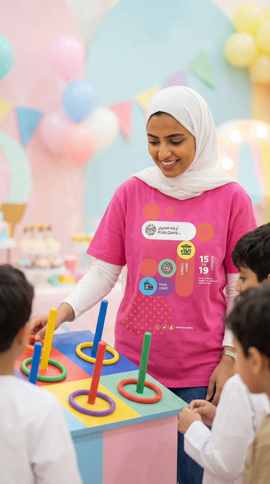 Fun Days · Event Branding · Saudi Arabia - eje