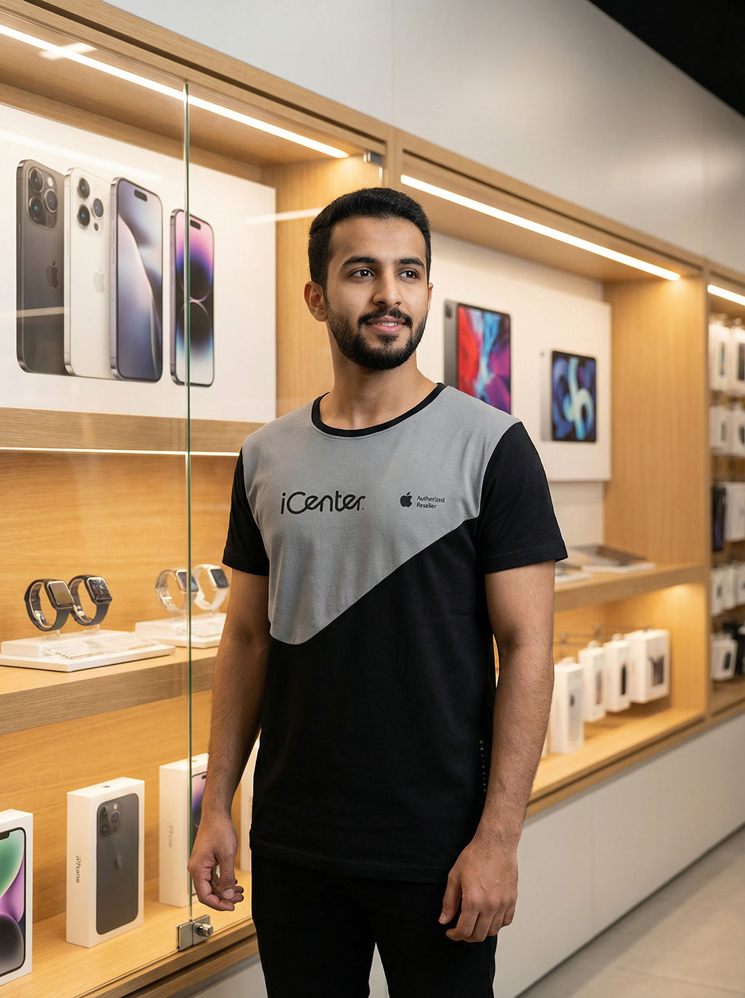 iCenter · Brand Identity · KSA - eje