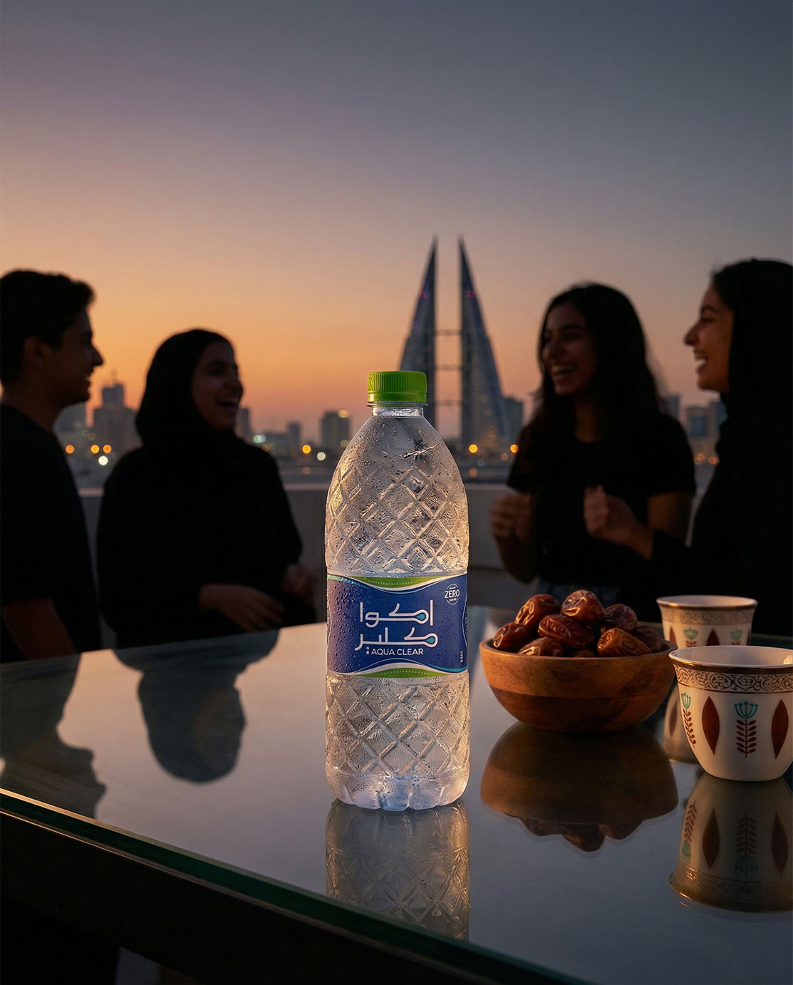 Aqua Clear · Brand Identity · Bahrain - eje