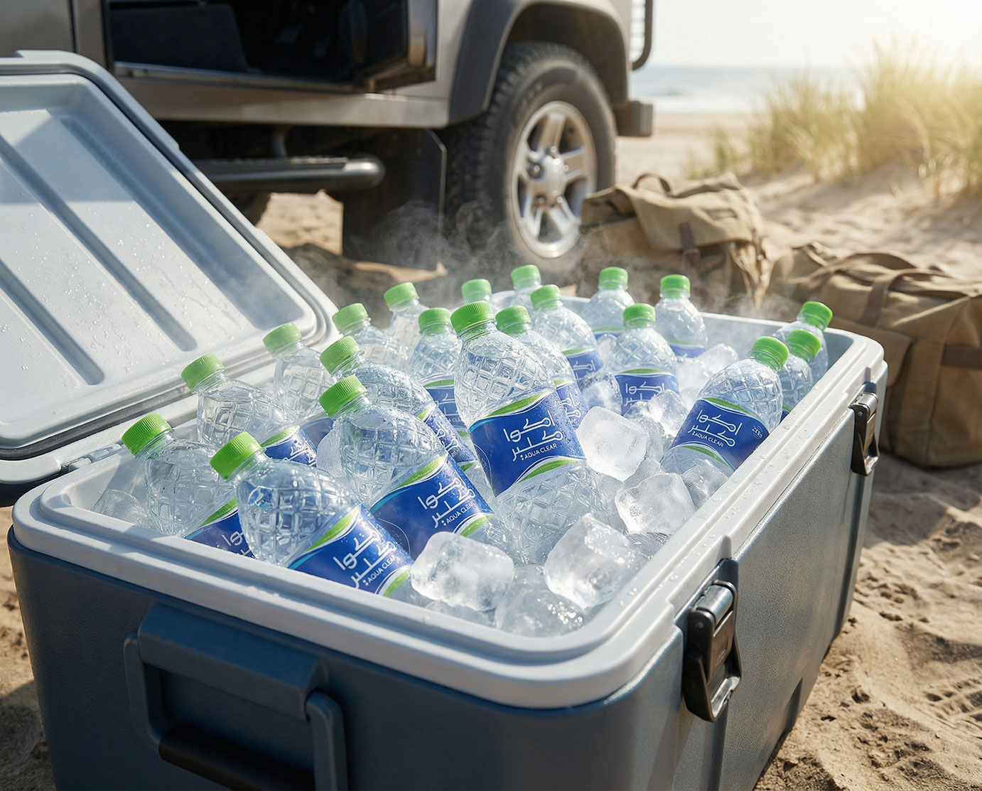 Aqua Clear · Brand Identity · Bahrain - eje