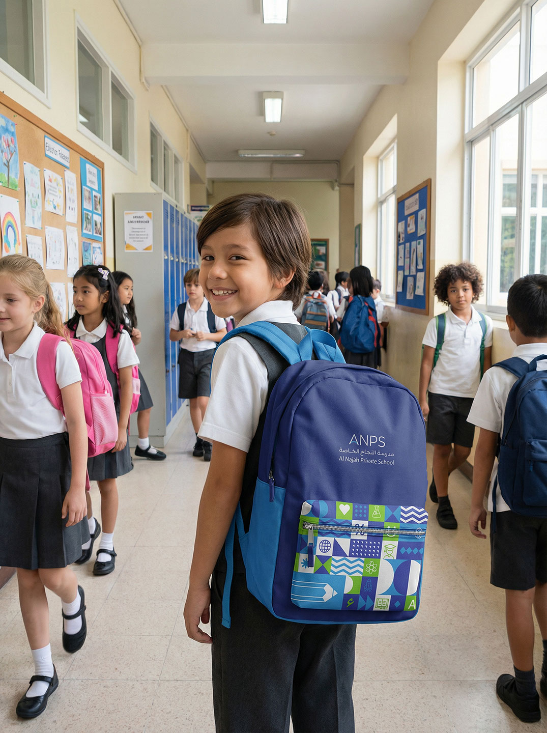 Al Najah School (ANPS) · Rebrand · UAE - eje