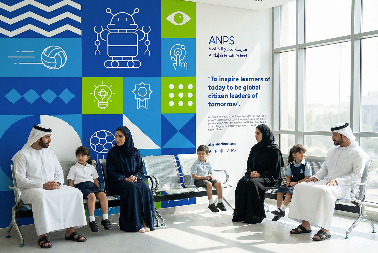 Al Najah School (ANPS) · Rebrand · UAE - eje