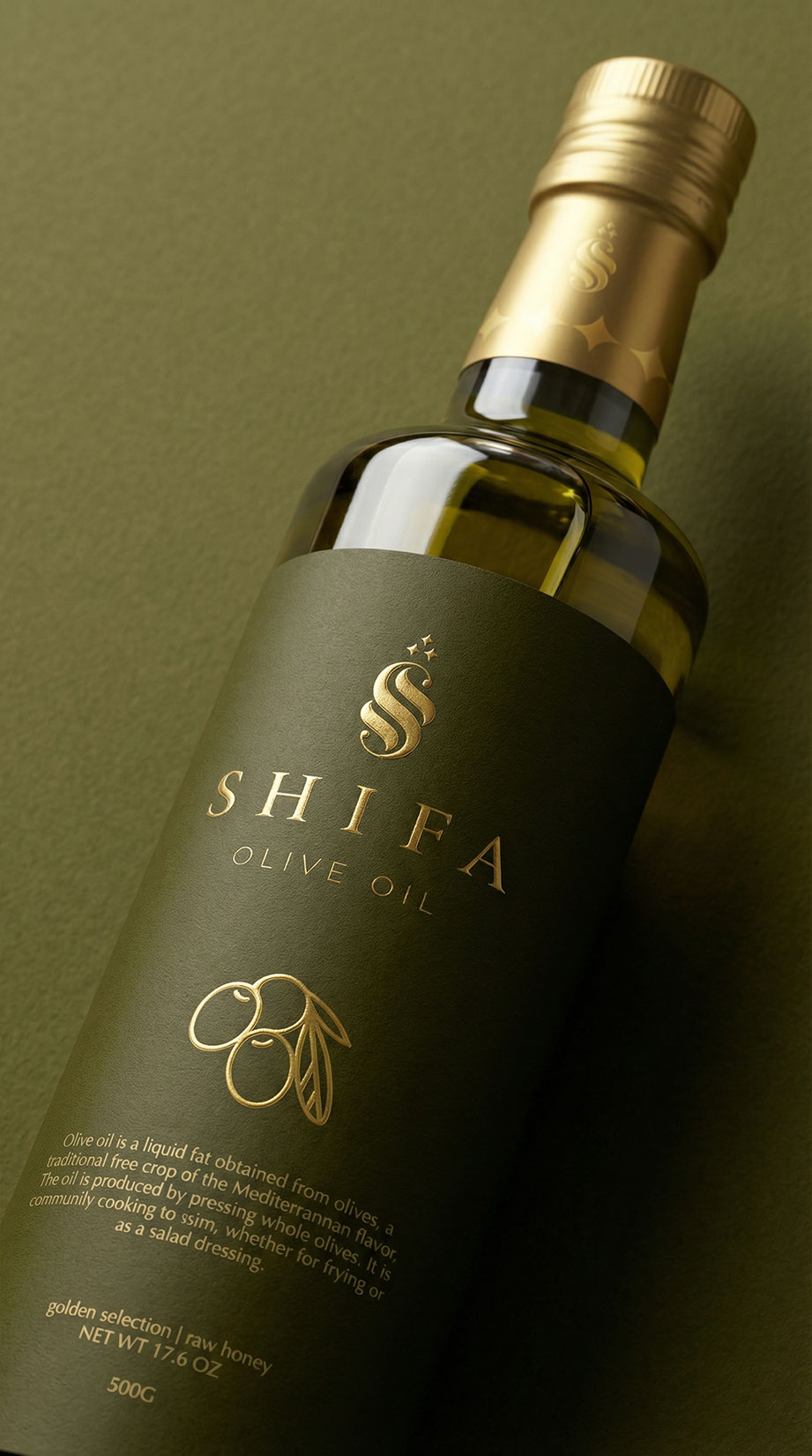 Shifa Olive Oil · Brand Identity · UAE - eje