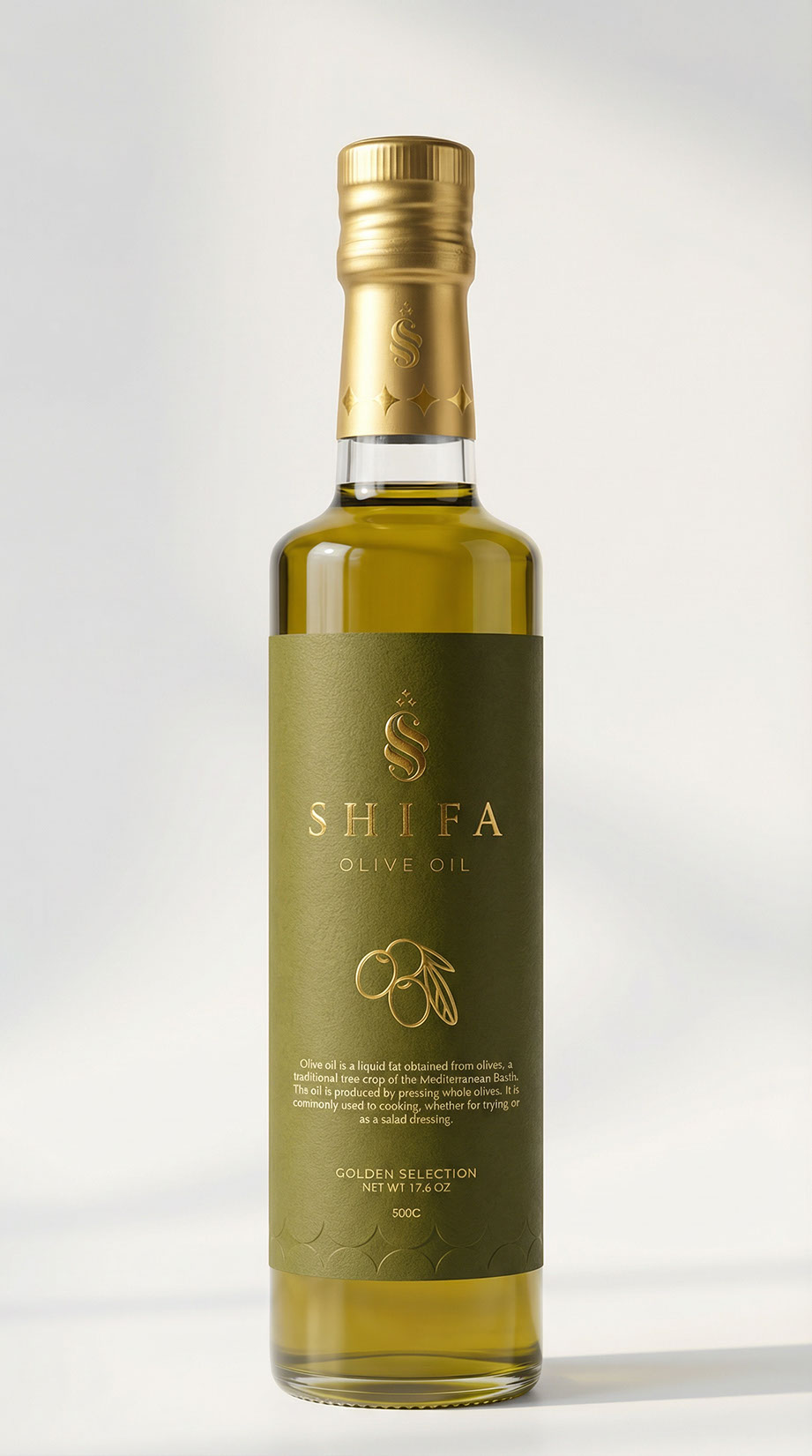 Shifa Olive Oil · Brand Identity · UAE - eje