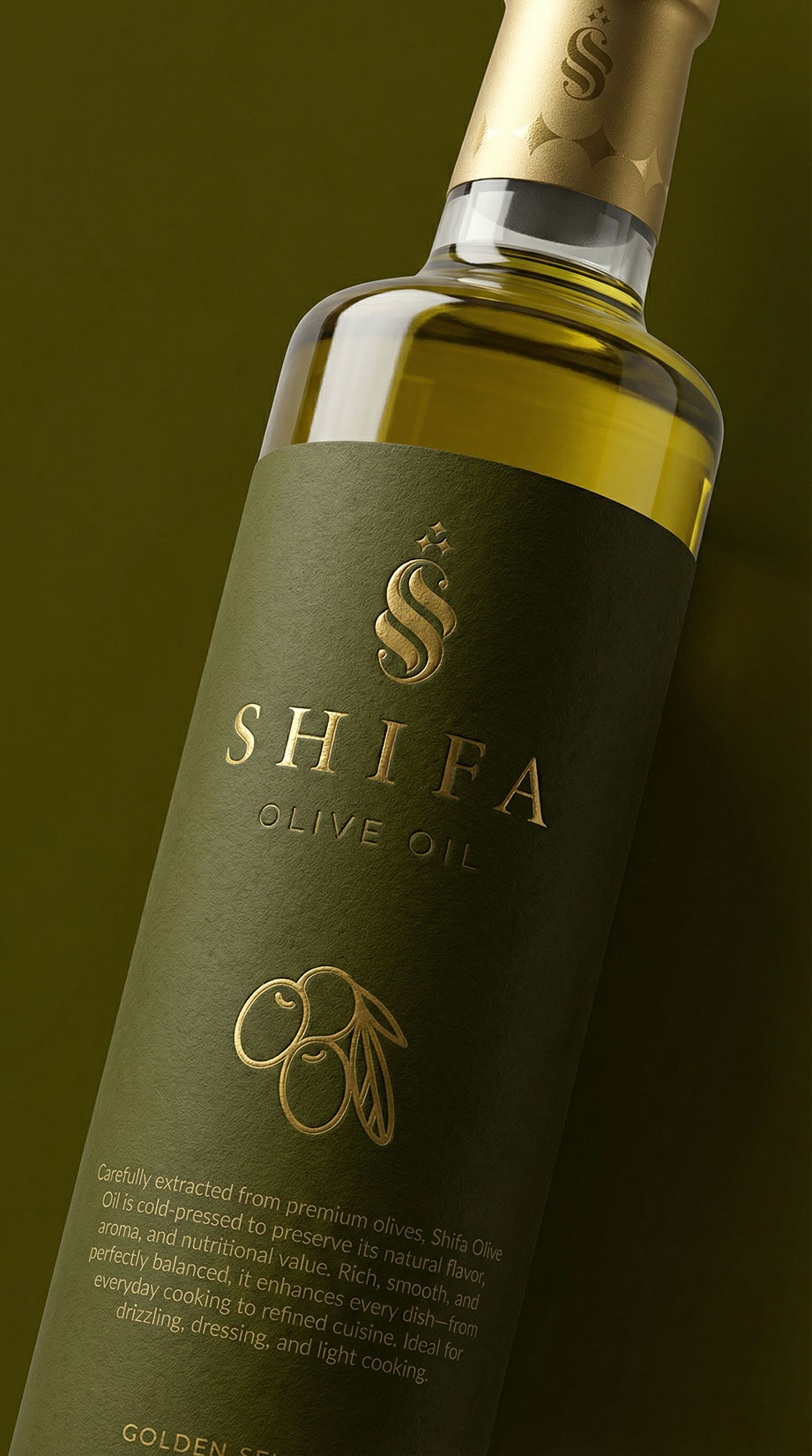 Shifa Olive Oil · Brand Identity · UAE - eje