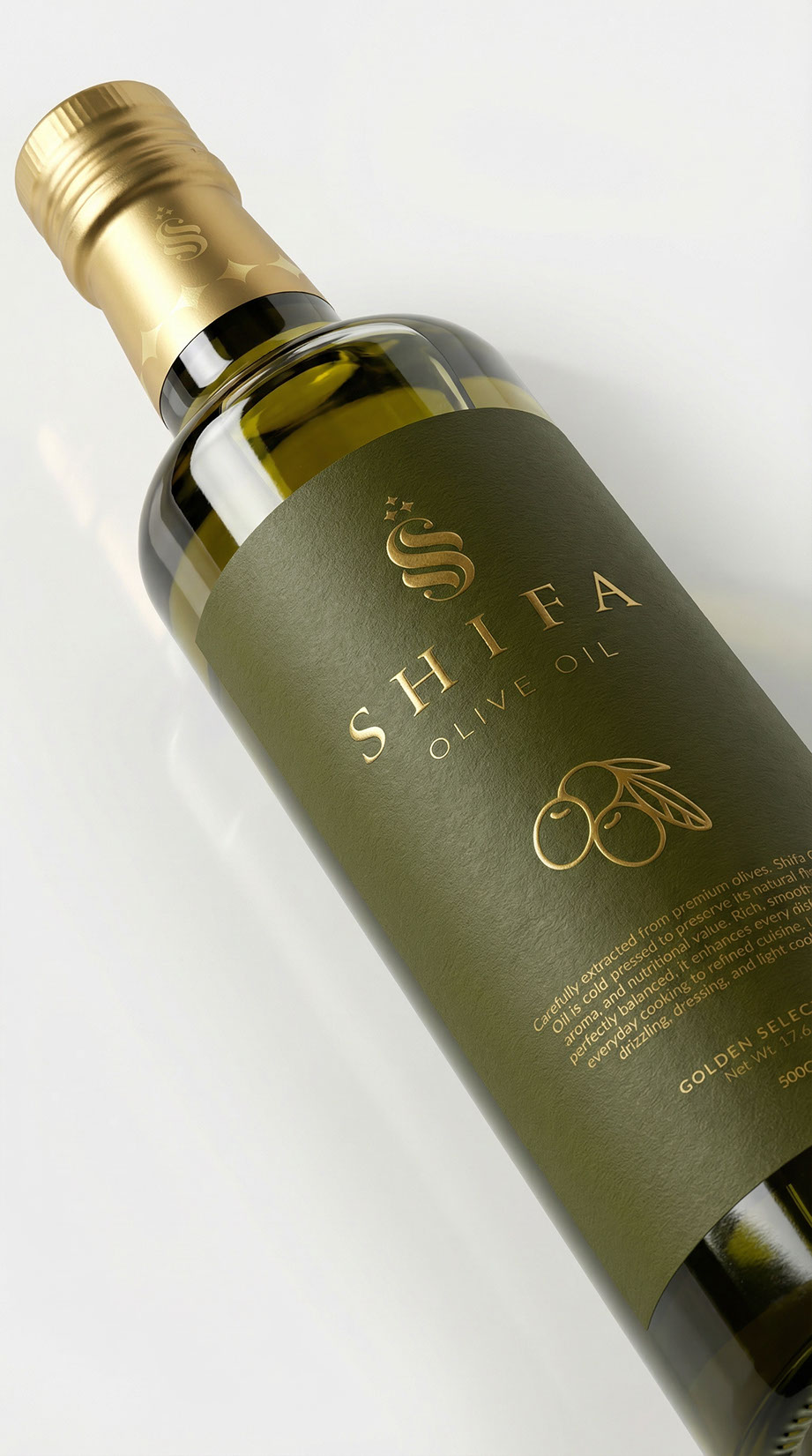 Shifa Olive Oil · Brand Identity · UAE - eje
