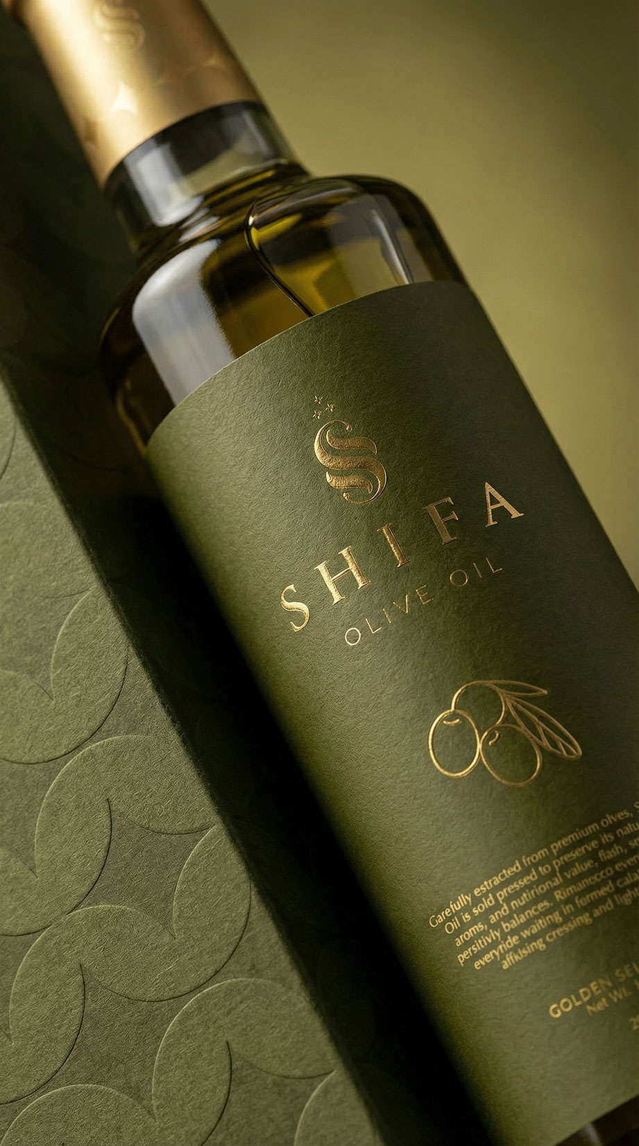 Shifa Olive Oil · Brand Identity · UAE - eje