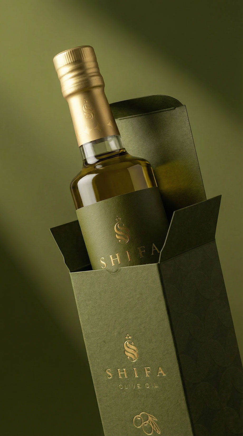 Shifa Olive Oil · Brand Identity · UAE - eje
