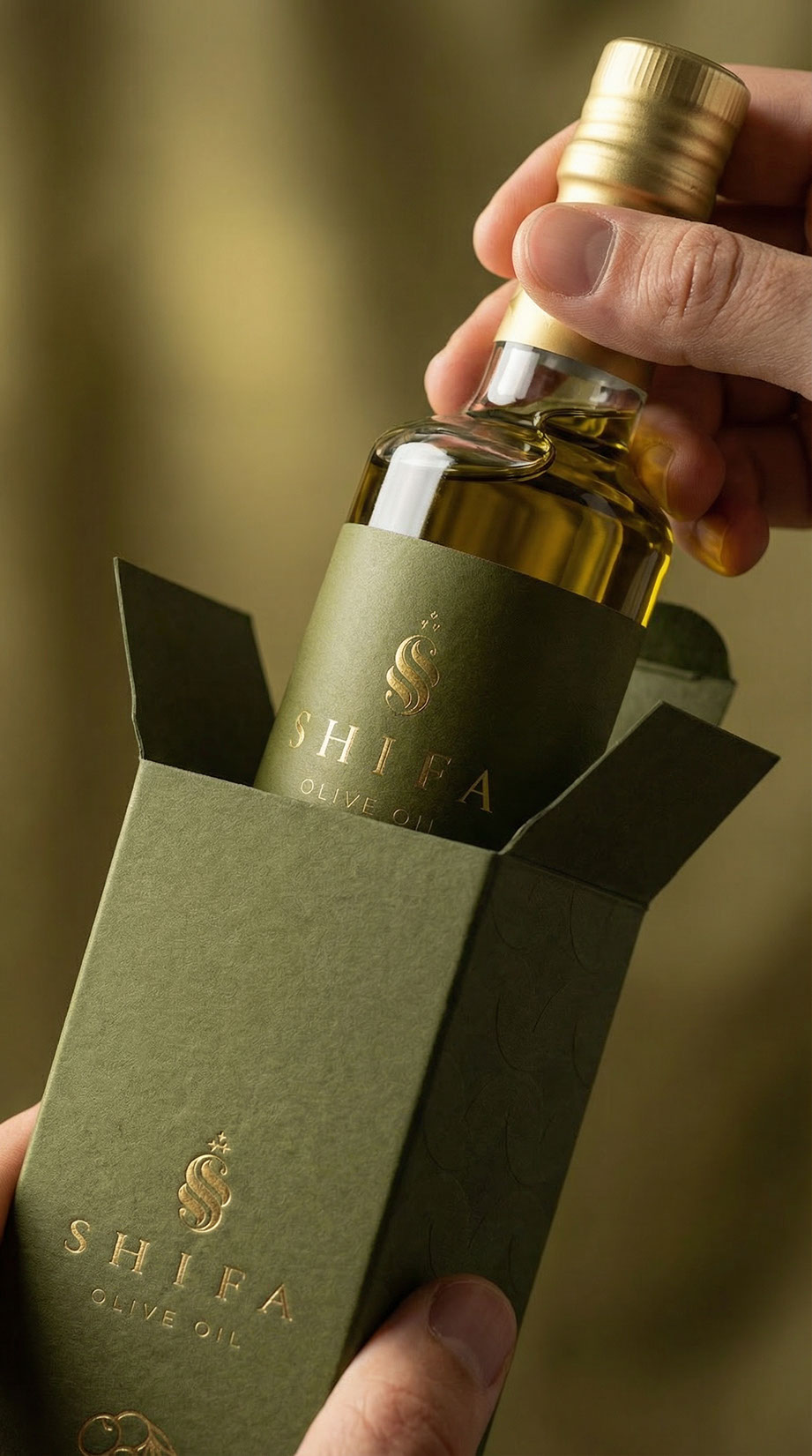 Shifa Olive Oil · Brand Identity · UAE - eje