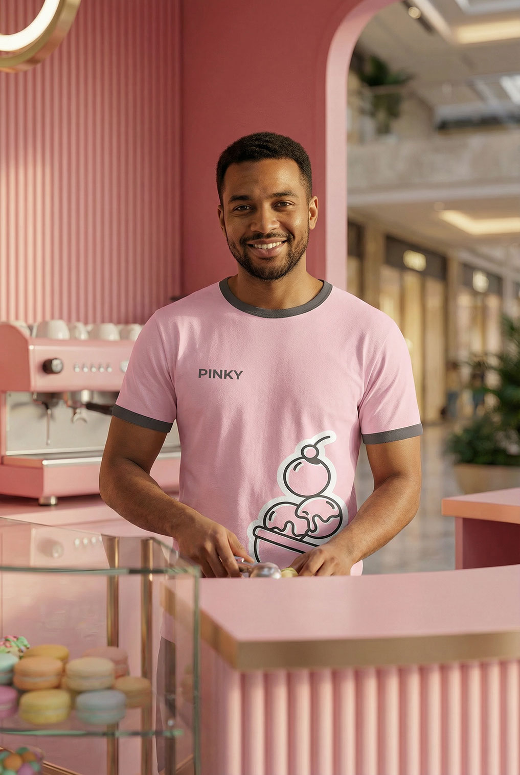 Pinky · Brand Identity · KSA - eje