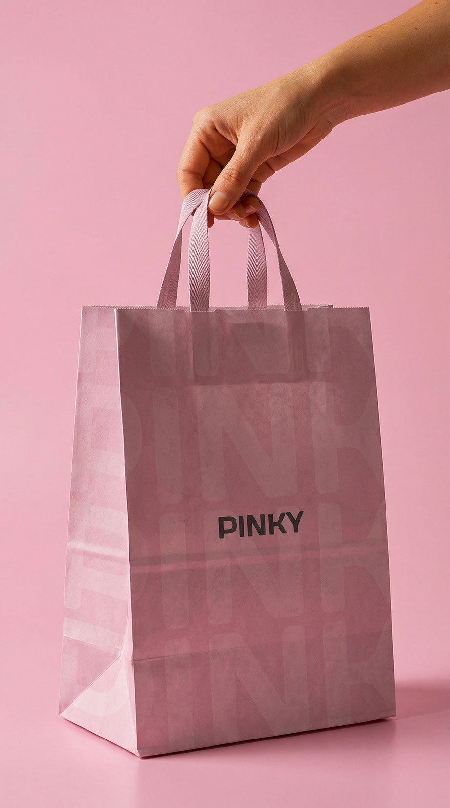 Pinky · Brand Identity · KSA - eje