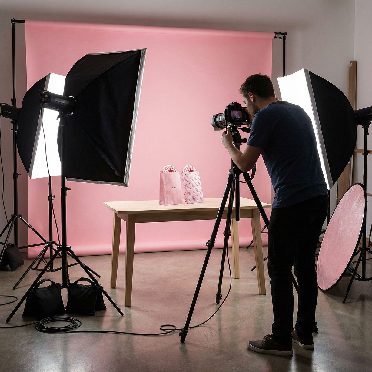 Pinky · Brand Identity · KSA - eje