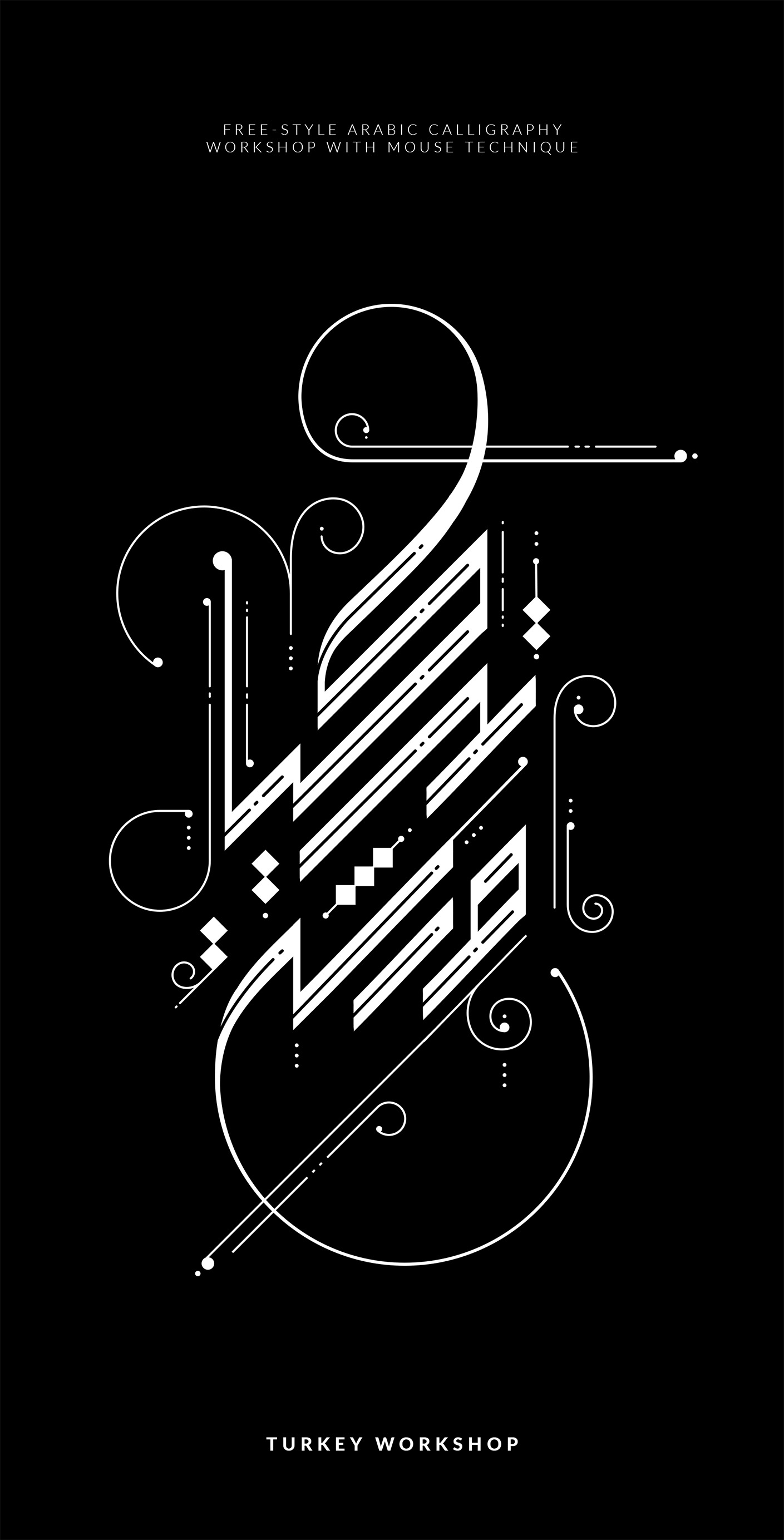 Arabic Calligraphy Free Style Workshop · Turkey - eje