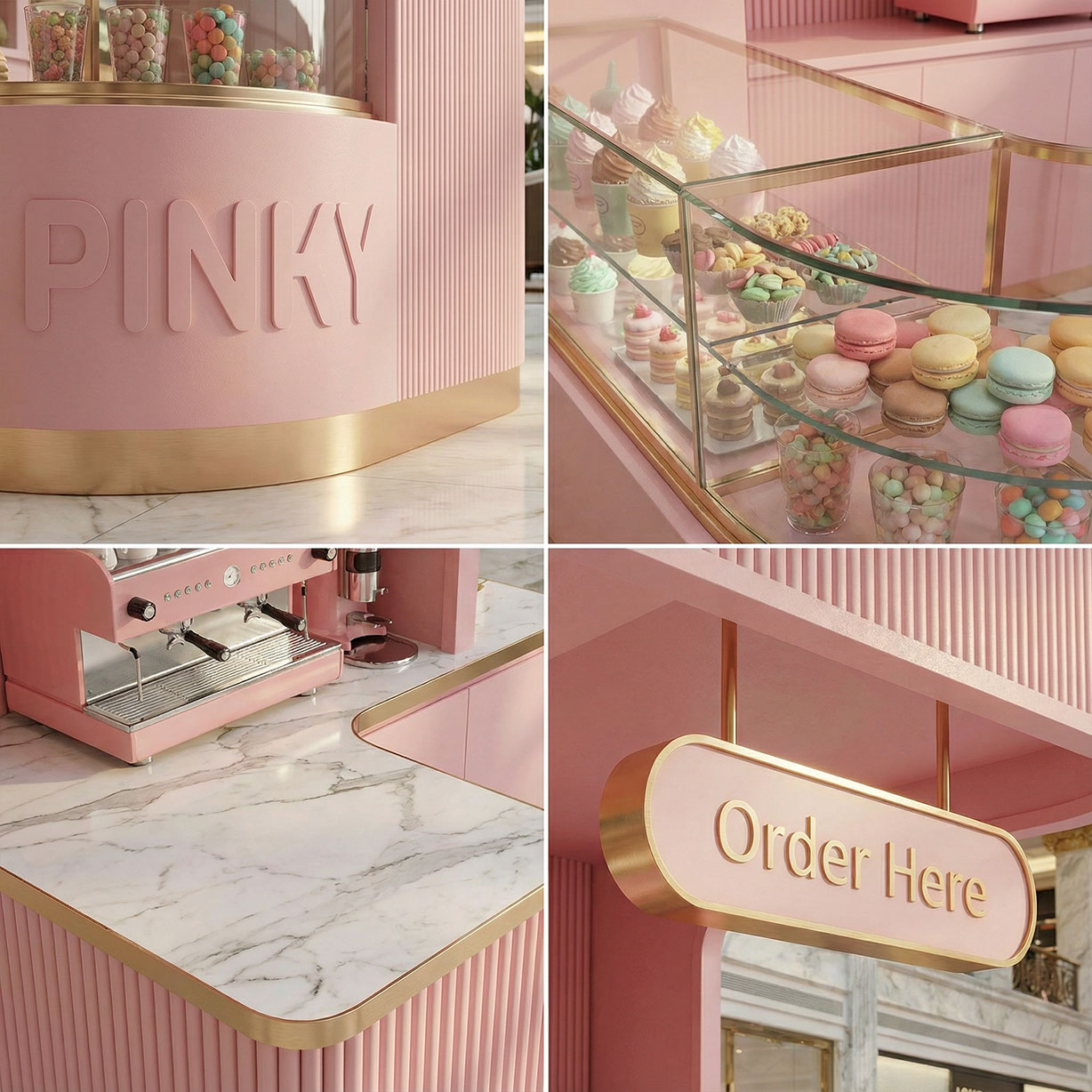 Pinky · Kiosk Design · KSA - eje