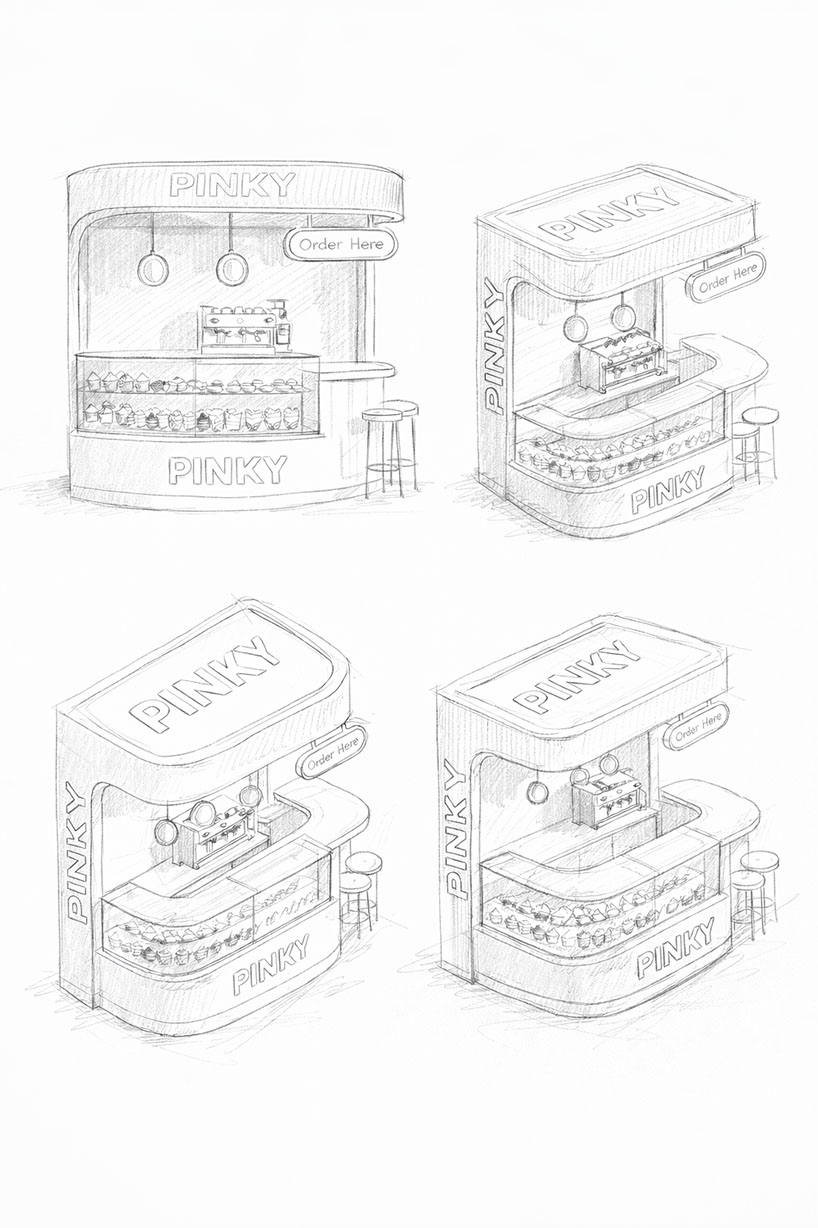 Pinky · Kiosk Design · KSA - eje