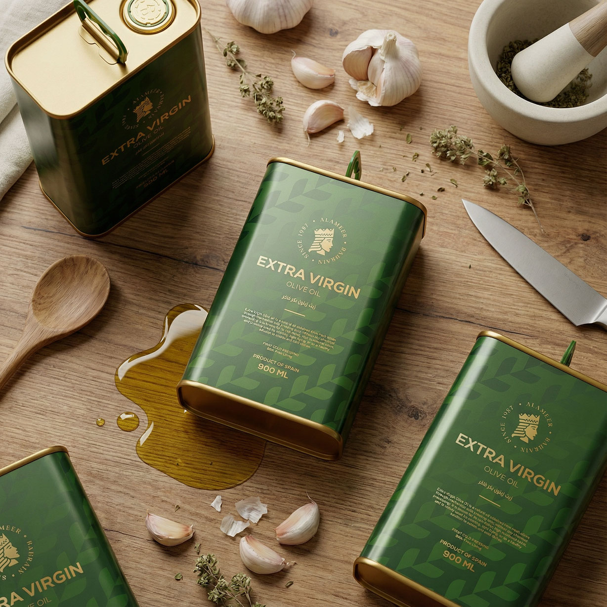 Alameer · Packaging Design · BH - eje