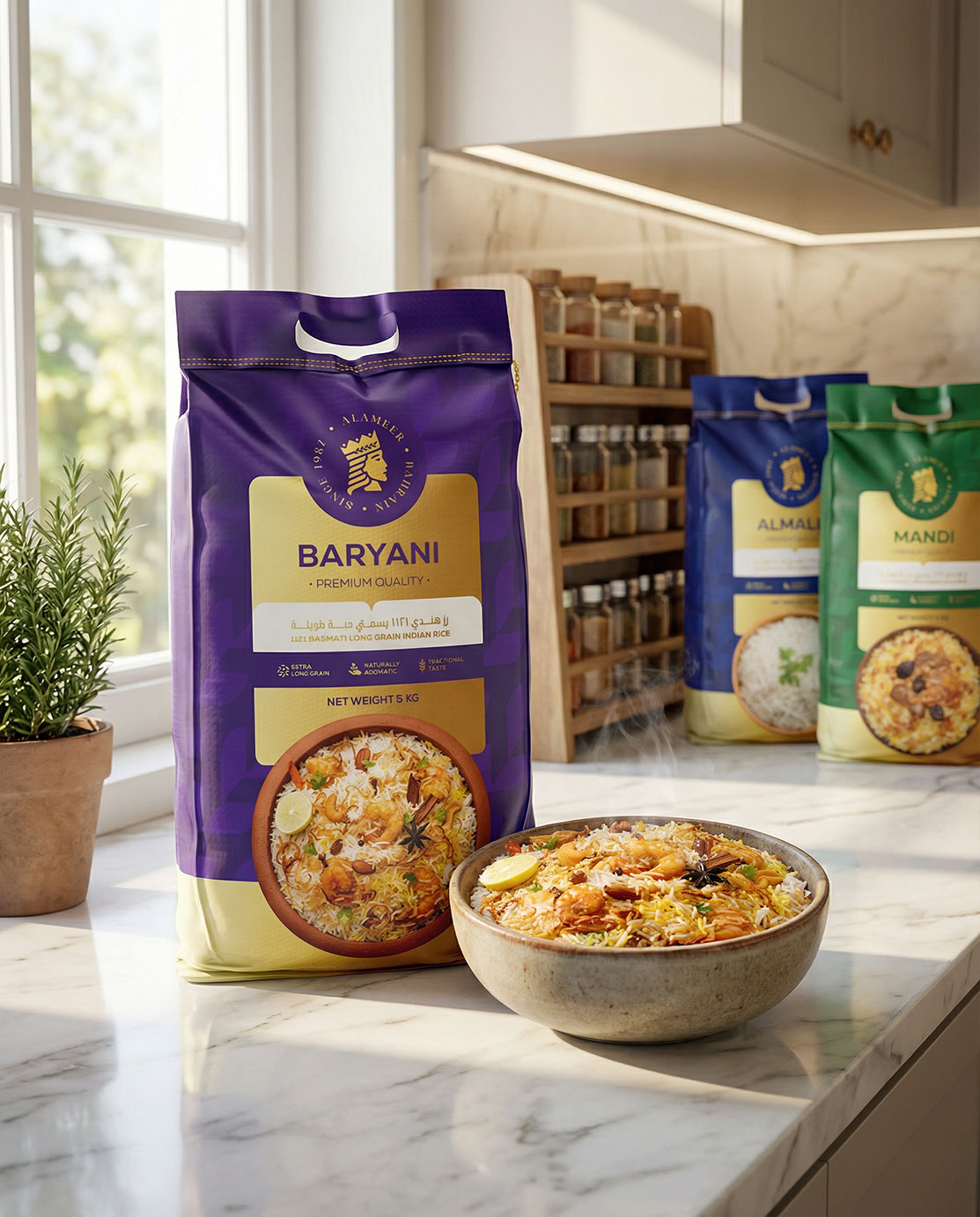 Alameer · Packaging Design · BH - eje