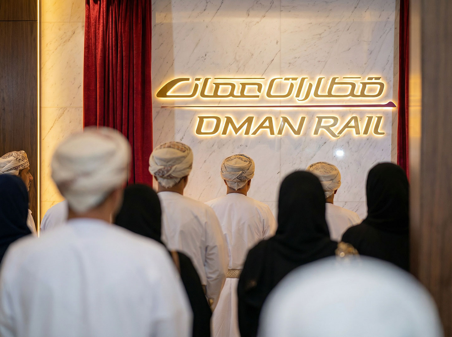 Oman Rail · Branding · Oman - eje