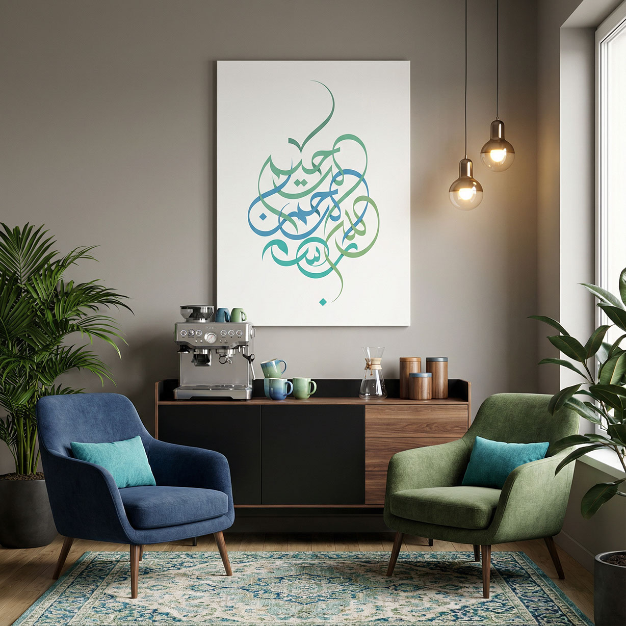 Bismillah Al Rahman Al Rahim · Arabic Calligraphy - eje