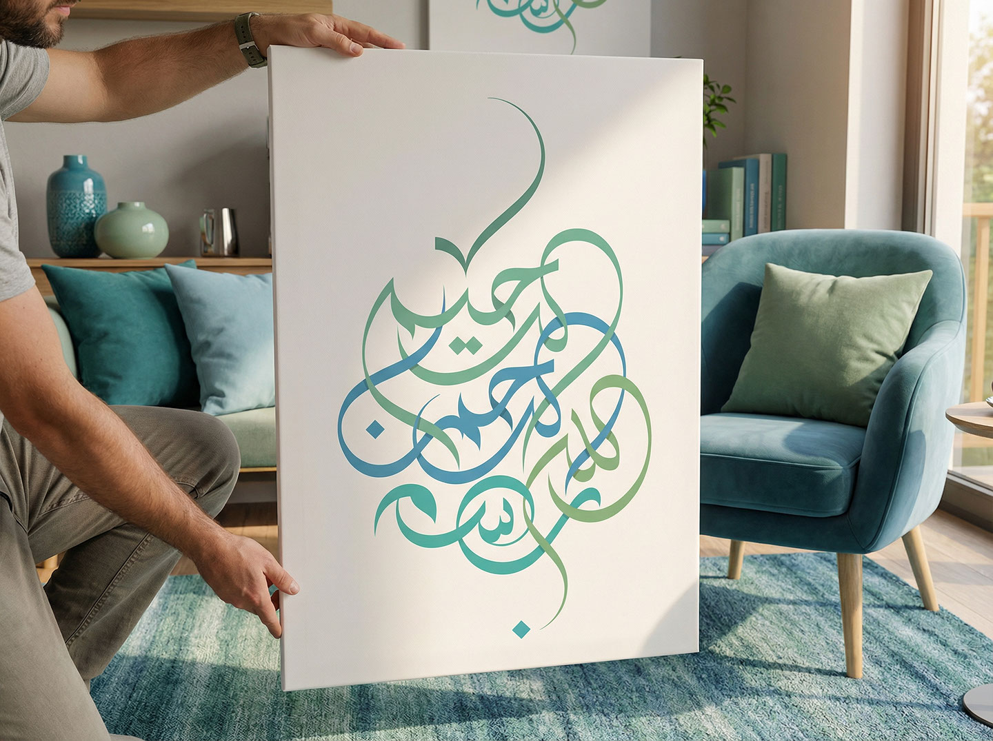 Bismillah Al Rahman Al Rahim · Arabic Calligraphy - eje