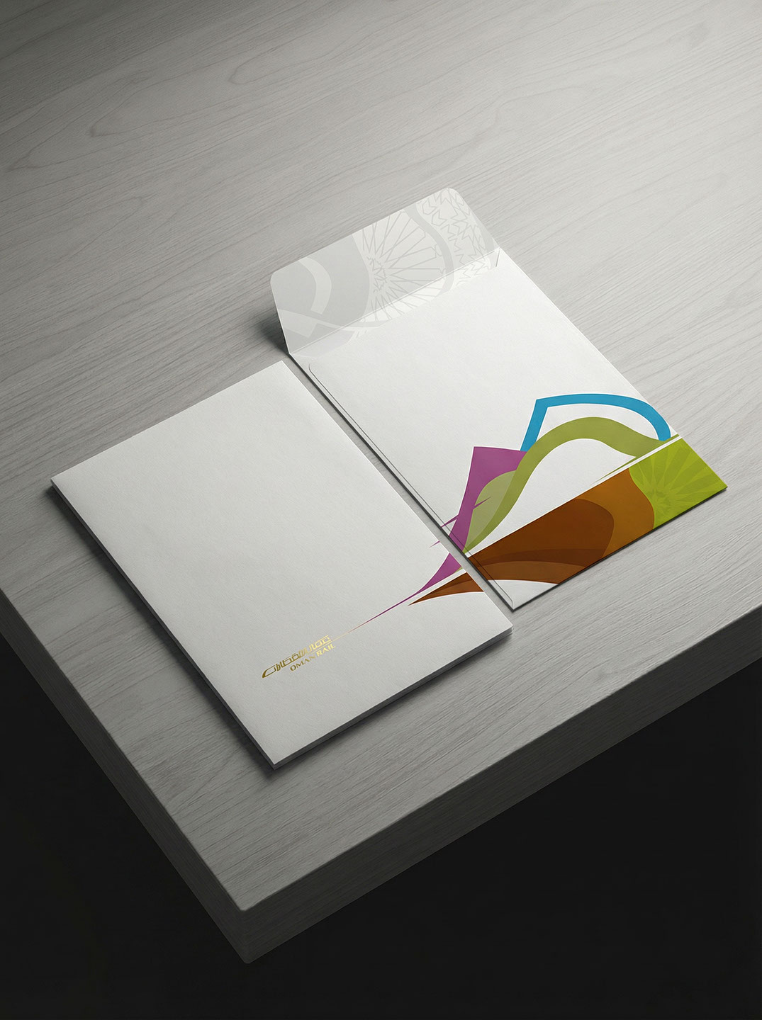 Oman Rail · Branding · Oman - eje