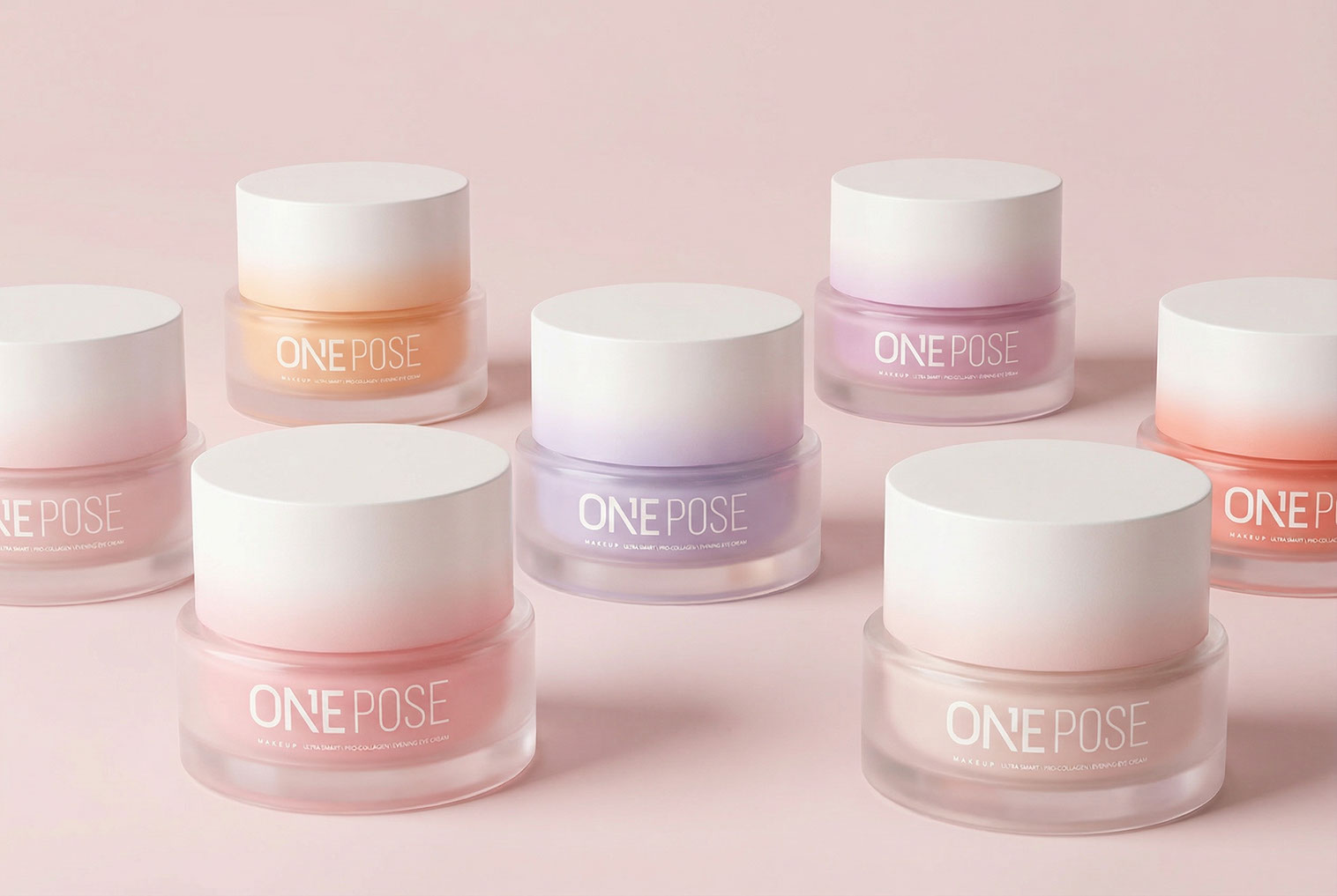 ONE POSE · Brand Identity · KSA - eje