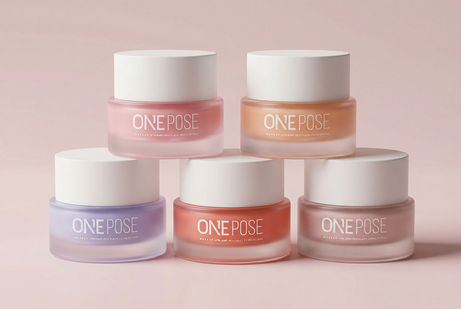 ONE POSE · Brand Identity · KSA - eje