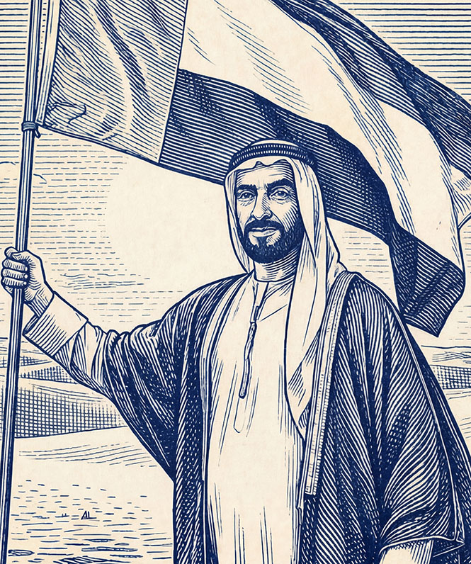 Sheikh Zayed · UAE National Day - eje