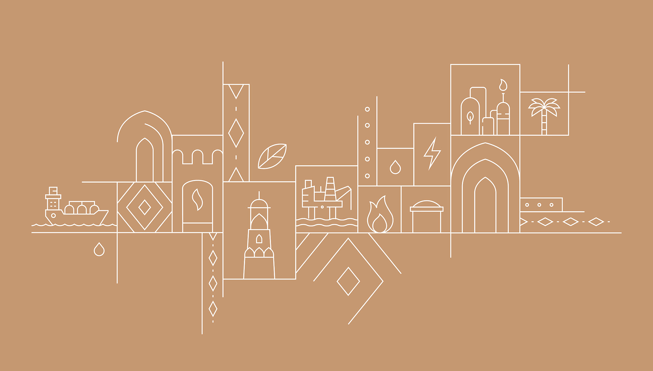 Oman LNG · 30 Years · Branding - eje