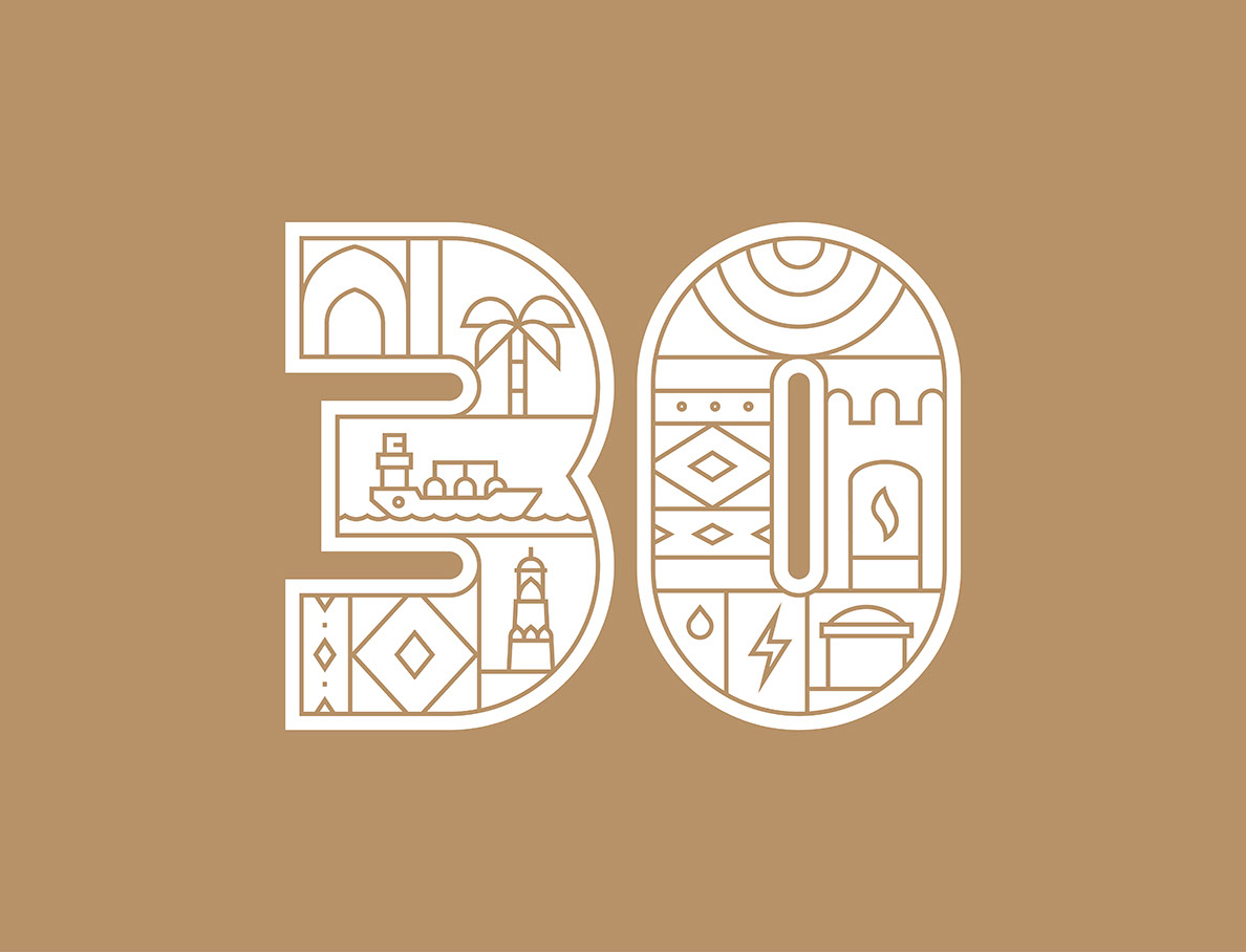 Oman LNG · 30 Years · Branding - eje