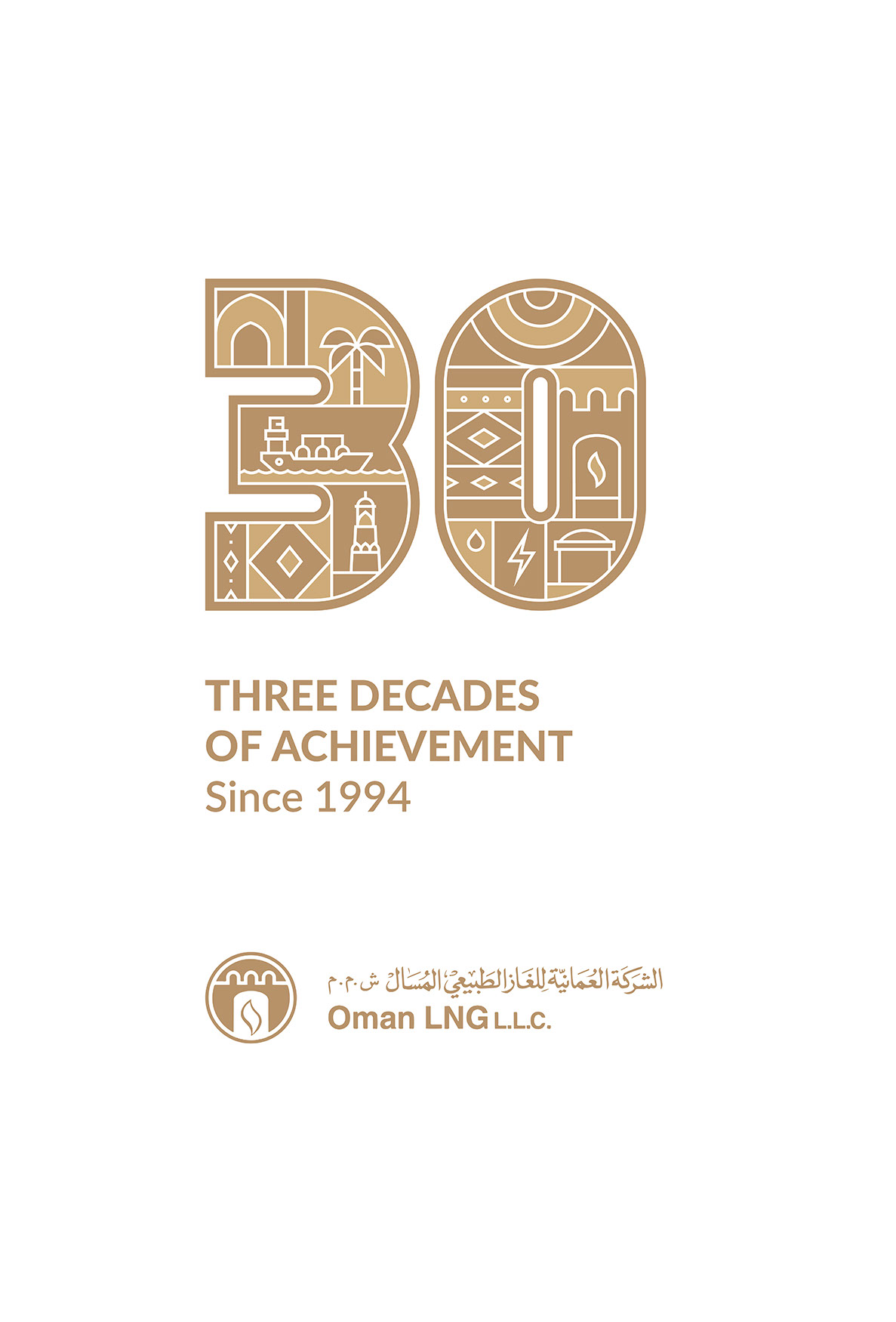 Oman LNG · 30 Years · Branding - eje