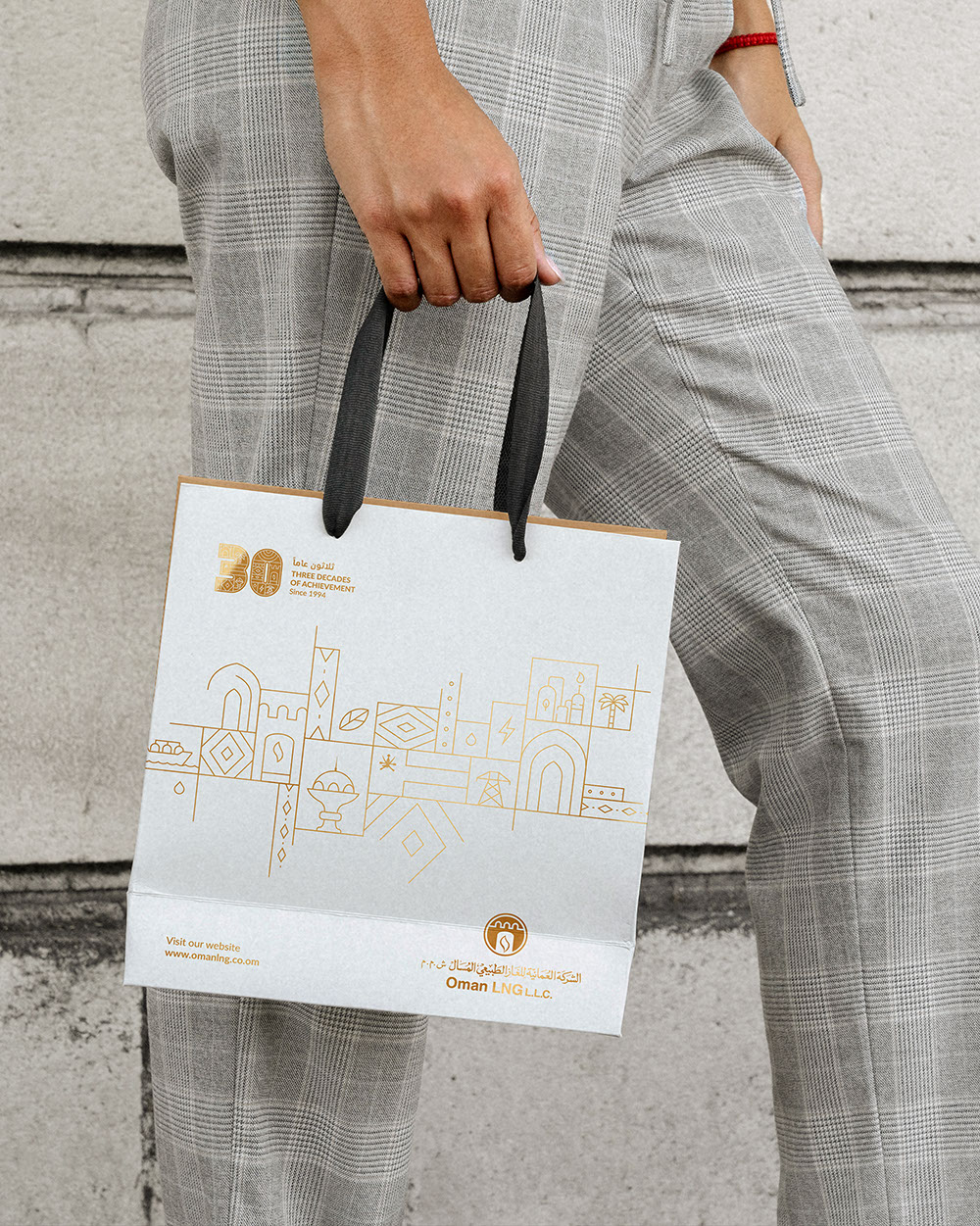 Oman LNG · 30 Years · Branding - eje