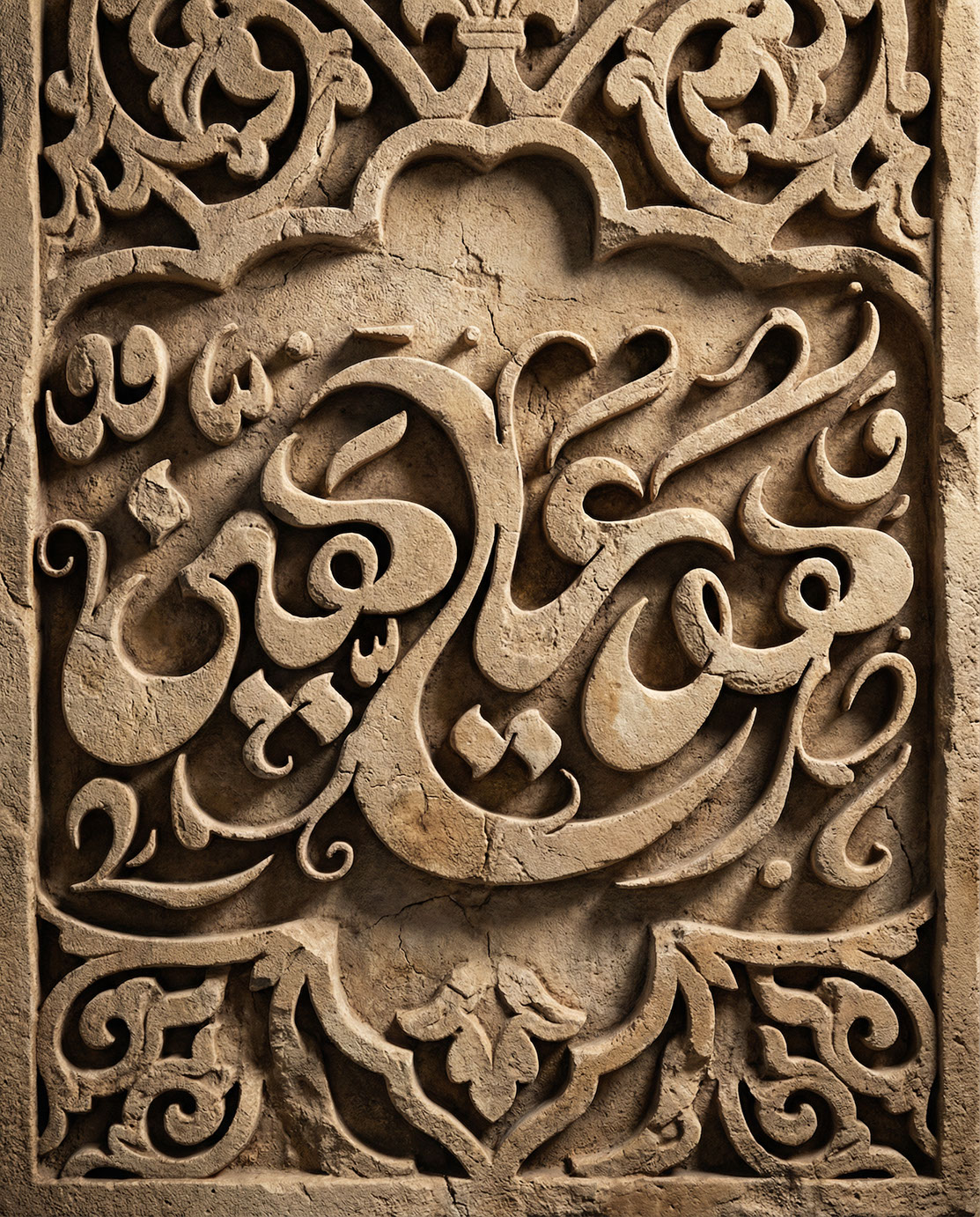 Huwa 'Alay-ya Hayyin · Arabic Calligraphy  - eje