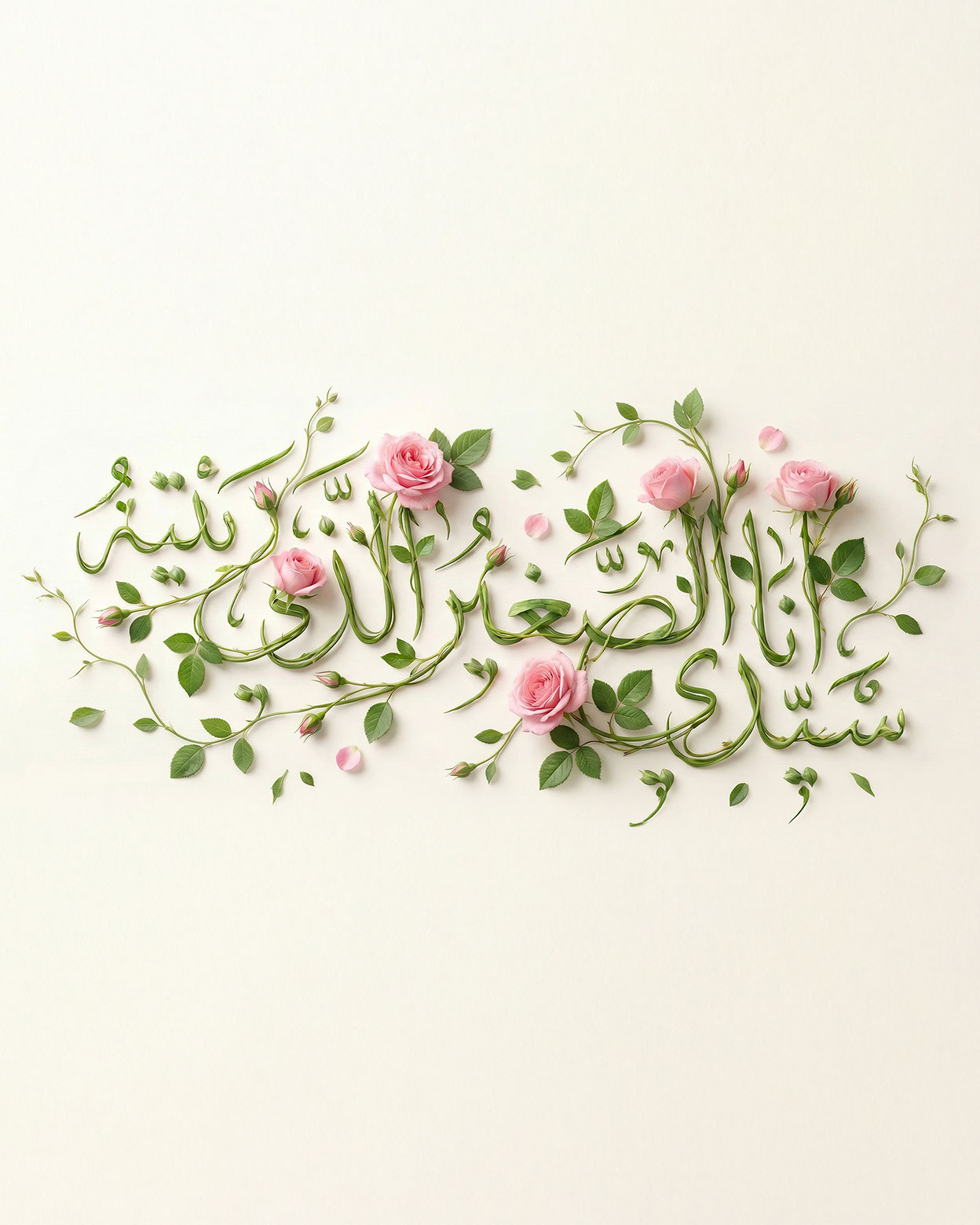 Dua Abi Hamza Al-Thumali · Arabic Calligraphy  - eje