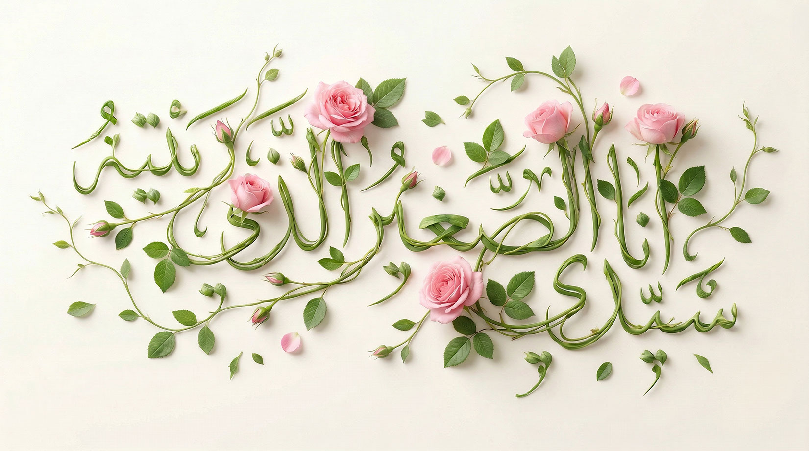 Dua Abi Hamza Al-Thumali · Arabic Calligraphy  - eje