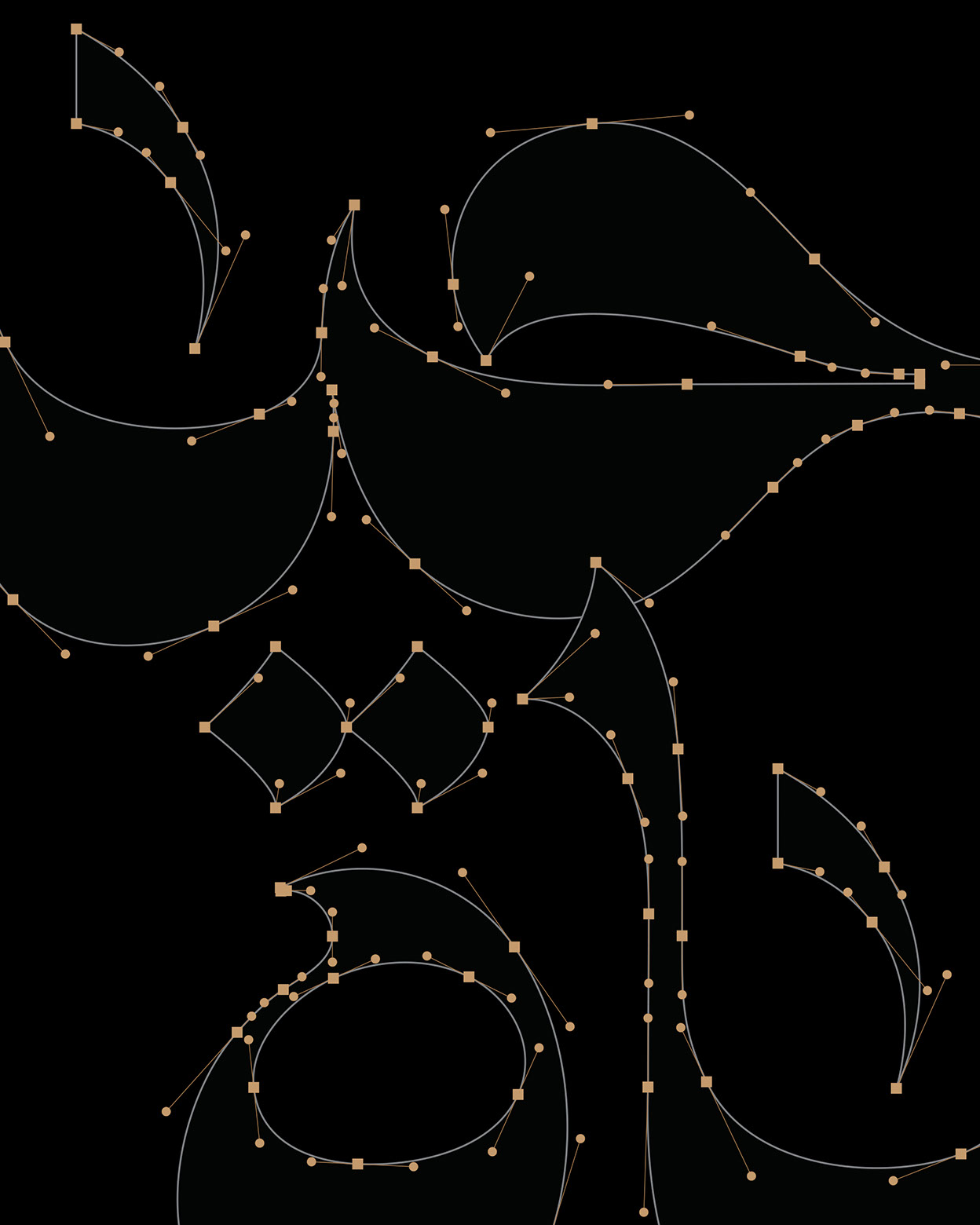 Hayat Al Fahad · Arabic Calligraphy  - eje