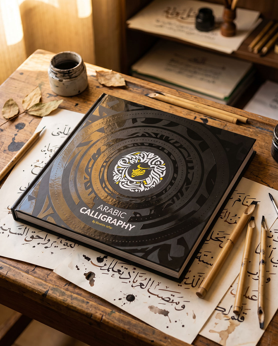 Arabic Calligraphy Book By Ebrahim Jaffar - eje